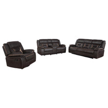 Load image into Gallery viewer, Greer - Upholstered Reclining Sofa Set