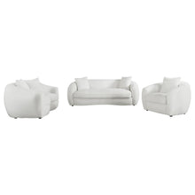 Load image into Gallery viewer, Isabella - Faux Sheepskin Upholstered Sofa Set