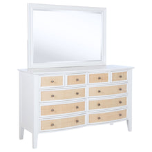 Load image into Gallery viewer, Bexhill - 10-Drawer Dresser And Mirror - White