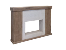 Load image into Gallery viewer, Natural Parota - Fireplace Console - Brown Cappuccino