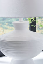 Load image into Gallery viewer, Harelwood - White - Poly Table Lamp