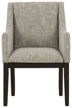 Load image into Gallery viewer, Burkhaus - Beige / Dark Brown - Dining UPH Arm Chair (Set of 2)