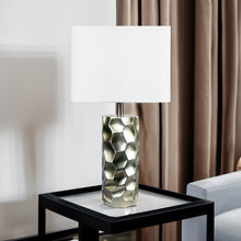 Load image into Gallery viewer, Table Lamp - Metallic And White