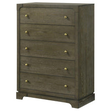 Load image into Gallery viewer, Gran Park - 5-Drawer Bedroom Chest Of Drawers - Dark Cocoa