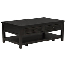 Load image into Gallery viewer, Concord - 2-Drawer Rectangular Coffee Table - Distressed Java