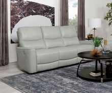 Load image into Gallery viewer, Greenfield - Upholstered Power Reclining Sofa