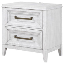 Load image into Gallery viewer, Marielle - 2-Drawer Nightstand Bedside Table - Distressed White