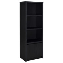 Load image into Gallery viewer, Winfield - 3-Sheld Media Tower Entertainment Pier - Black