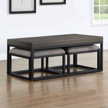 Load image into Gallery viewer, Yukon - Rectangle Nesting Table And Stool - Brown