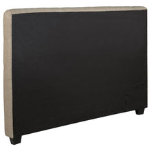 Load image into Gallery viewer, Chloe - Upholstered Queen Panel Headboard - Oatmeal