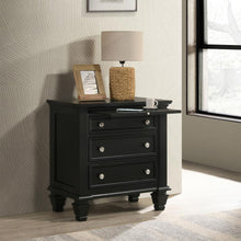Load image into Gallery viewer, Sandy Beach - 3-drawer Nightstand