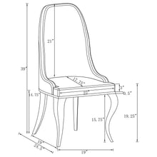 Load image into Gallery viewer, Antoine - Velvet Upholstered Dining Side Chair (Set of 2)