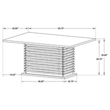 Load image into Gallery viewer, Stanton - Rectangular Dining Table - Black