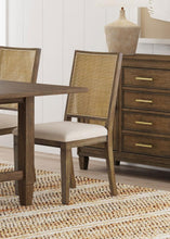 Load image into Gallery viewer, Matisse - Woven Rattan Back Dining Side Chair Brown (Set of 2) - Dark Brown