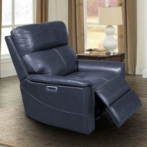 Reed - Power Recliner - Indigo