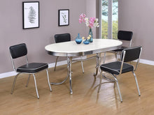 Load image into Gallery viewer, Retro - Oval Dining Table Set