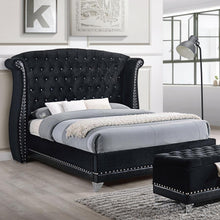 Load image into Gallery viewer, Barzini - Upholstered Wingback Bed