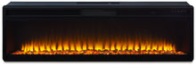 Load image into Gallery viewer, Entertainment - Black - Wide Fireplace Insert