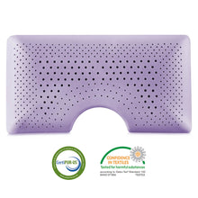 Load image into Gallery viewer, Shoulder Zoned Dough + Lavender - Pillow