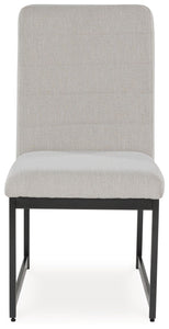 Tomtyn - Light Brown - Dining Upholstered Side Chair (Set of 2)