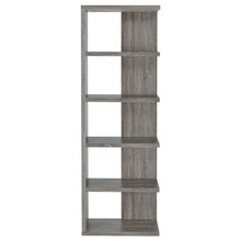 Load image into Gallery viewer, Harrison - 5-Shelf Bookshelf - Weathered Gray