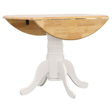 Load image into Gallery viewer, Allison - 5 Piece Round Drop Leaf Dining Table Set - White