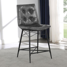 Load image into Gallery viewer, Aiken - Upholstered Tufted Counter Chair (Set of 2)