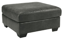 Load image into Gallery viewer, Fallston - Slate - Oversized Accent Ottoman