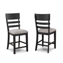 Load image into Gallery viewer, Guthrie - 5 Piece Counter Dining Room Set - Charcoal / Gray