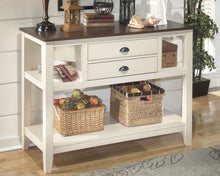 Load image into Gallery viewer, Whitesburg - Brown / Cottage White - Dining Room Server