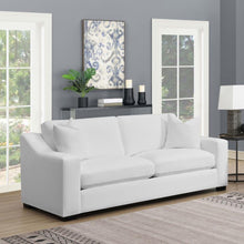 Load image into Gallery viewer, Ashlyn - Upholstered Sloped Arm Sofa - White
