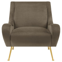 Load image into Gallery viewer, Ricci - Upholstered Saddle Arm Accent Chair