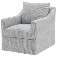 Load image into Gallery viewer, Winter - Upholstered Sloped Arm Accent Swivel Chair