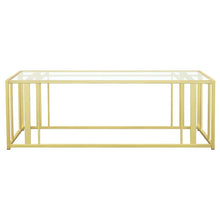 Load image into Gallery viewer, Adri - Rectangular Glass Top Coffee Table