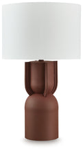 Load image into Gallery viewer, Rowandale - Brick Red - Metal Table Lamp