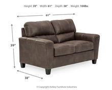 Load image into Gallery viewer, Navi - Stationary Loveseat