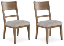 Load image into Gallery viewer, Cabalynn - Oatmeal / Light Brown - Dining Uph Side Chair (Set of 2)
