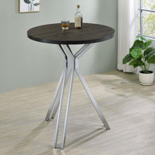 Load image into Gallery viewer, Edgerton - Round Pub Height Bistro Bar Table - Dark Oak