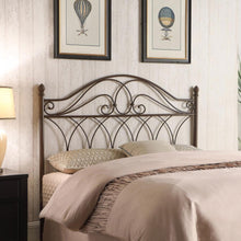 Load image into Gallery viewer, Zola - Metal Queen Or Full Open Frame Headboard - Brown