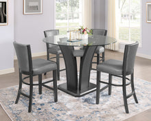 Load image into Gallery viewer, Camelia - Counter Height Table - Glass - Gray