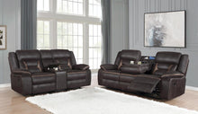 Load image into Gallery viewer, Greer - Upholstered Reclining Sofa Set