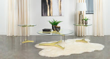 Load image into Gallery viewer, Janessa - Acrylic Coffee And End Table Set