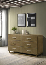 Load image into Gallery viewer, Amsbury - 6-Drawer Dresser Cabinet - Nutmeg