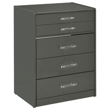 Load image into Gallery viewer, Danbury - 3-Drawer Makeup Vanity &amp; Stool Set