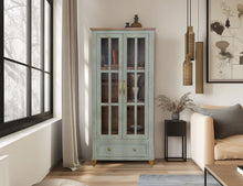 Load image into Gallery viewer, Toscana - 1 Drawer 2 Glass Doors Cabinet