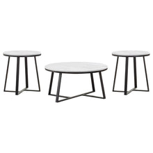 Load image into Gallery viewer, Hugo - Faux Marble Coffee Table Set