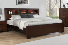 Load image into Gallery viewer, Jessica - LED Storage Bookcase Bed