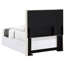 Load image into Gallery viewer, Pirro - Upholstered Twin Panel Headboard - Sand