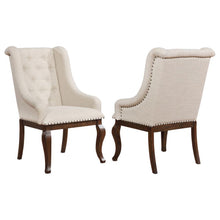 Load image into Gallery viewer, Brockway - Upholstered Arm Chair (Set of 2)