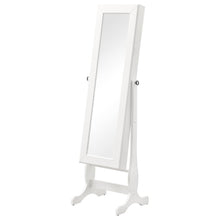 Load image into Gallery viewer, Batista - Cheval Mirror With Jewelry Storage - White